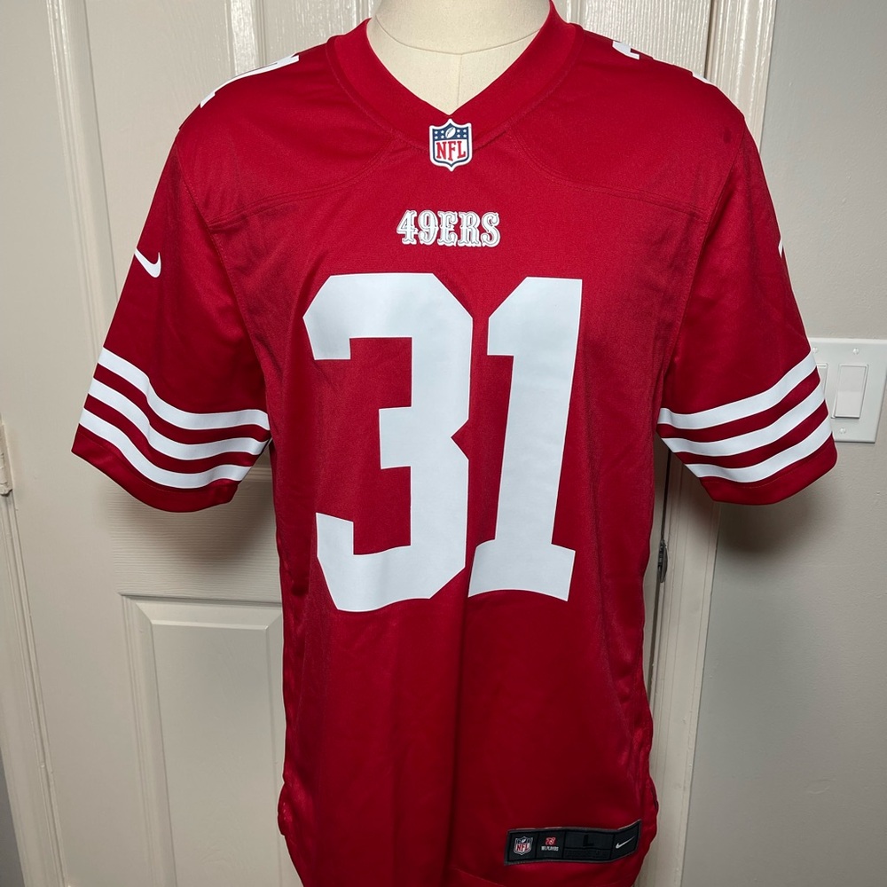 Nike NFL 49ers Raheem Mostert Jersey #31